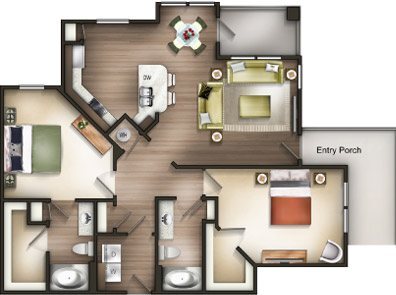 Floorplan - Creekside at Providence