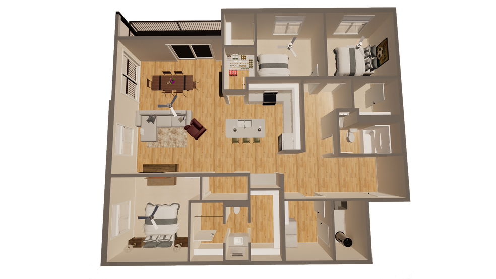 Interior Photo - Loftus Apartments