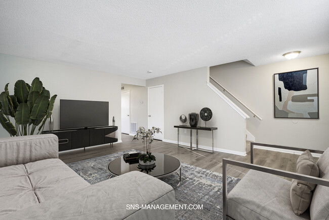 Living Room - North Pointe Townhomes