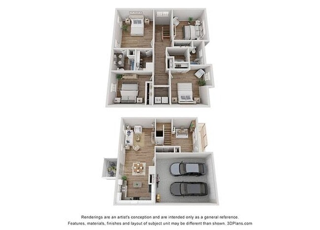 Floorplan - Tall Grass Luxury Rental Homes