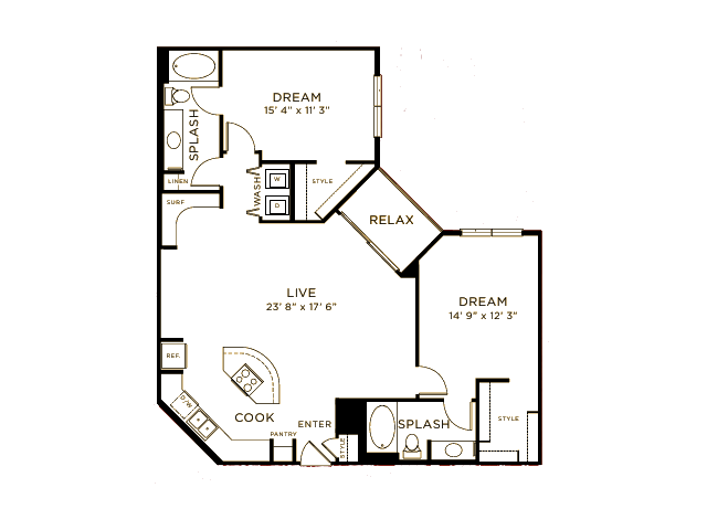 Floorplan - Mariposa Lofts