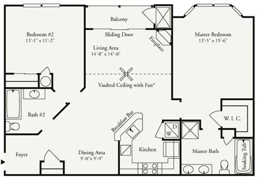 Interior Photo - Spring Creek Apartments