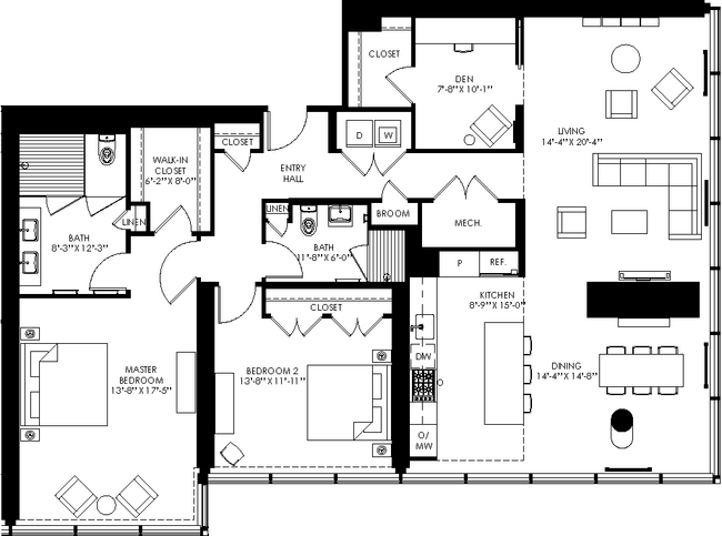 Floorplan - Apartments at Westlight