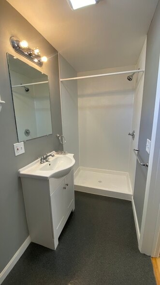 View into shower - 444 Central Ave