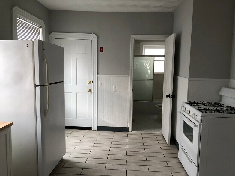Kitchen, Rear Entrance Bathrom - 22 Woonasquatucket Ave