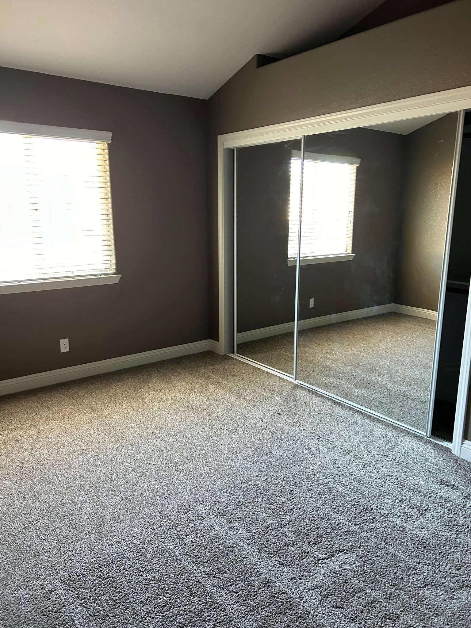 closet with mirrored doors - 980 La Costa Ct