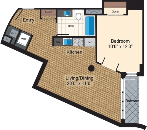 Floorplan - 425 Mass