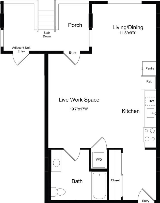 Floorplan - 855 Brannan