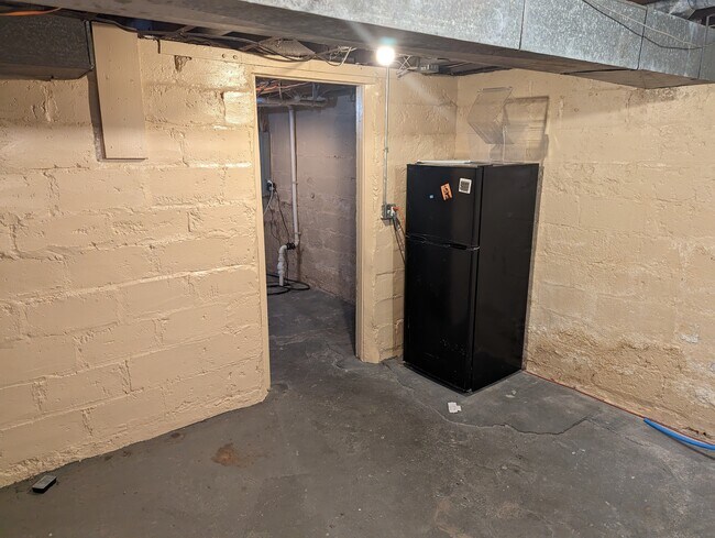 Lots of basement storage. Basement is unfinished, but dry. - 1042 Cameron St