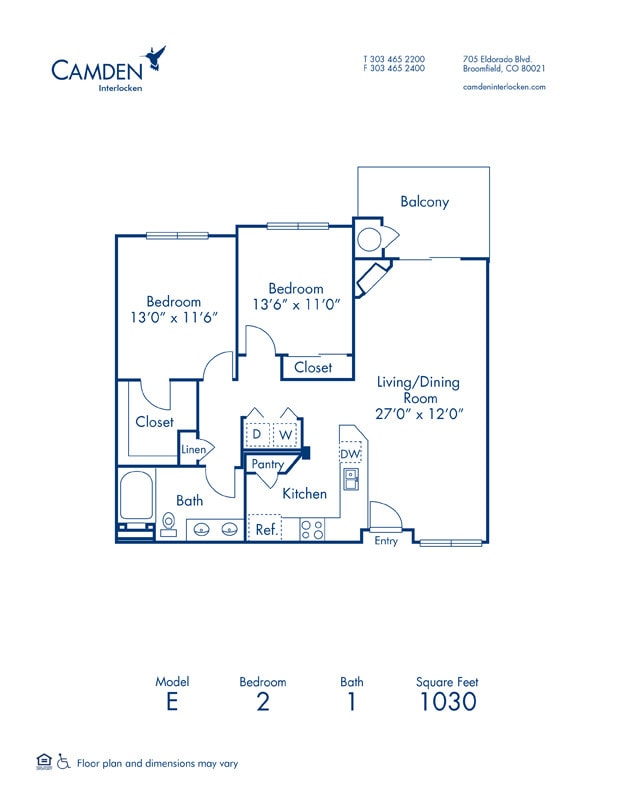 Floorplan - Camden Interlocken