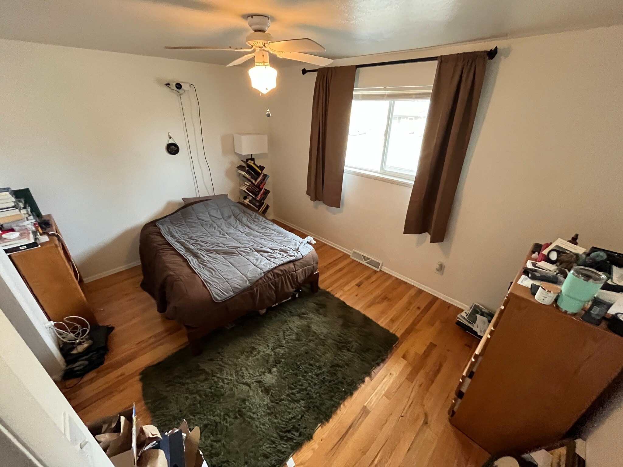 Bedroom #3- Hardwood Floors and ceiling fan - 3226 Gladiola Dr