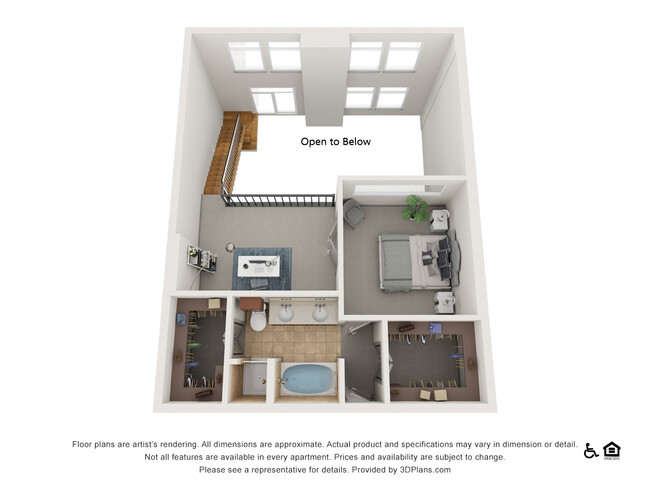 Floorplan - The Residence at Southpark