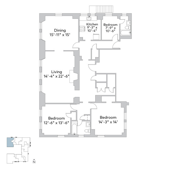 Floorplan - Cloisters