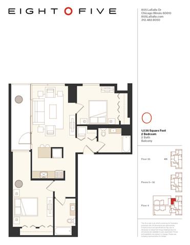 Floorplan - Eight O Five