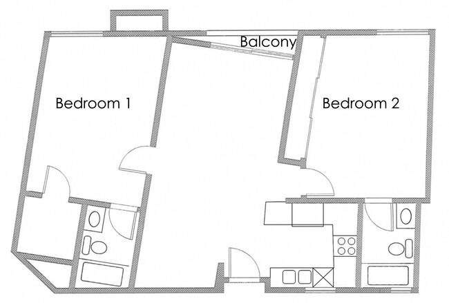 Floorplan - Park Rochester Apartments