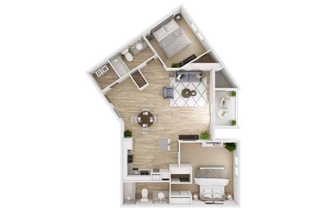Floorplan - The Viridian