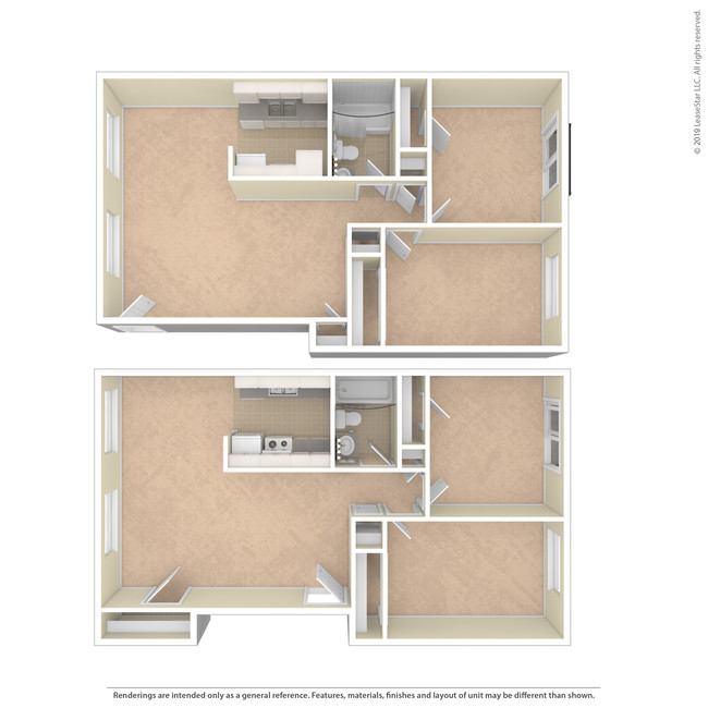 Floorplan - Colonial Point Apartments