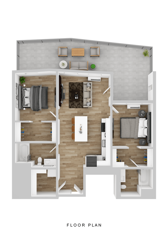 Floorplan - Hyas Point Apartments