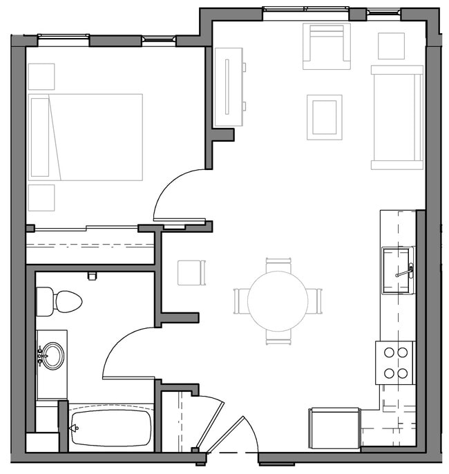 Floorplan - Pleasant Grove Apartments