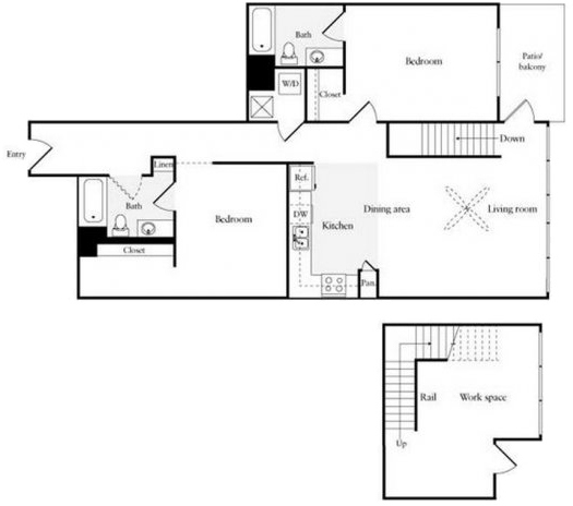 Floorplan - 1016 Lofts