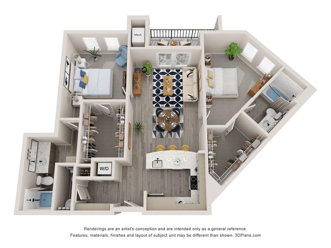 Floorplan - The Pinnacle on 31st Street