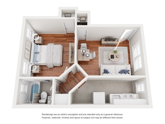 Floorplan - Essex Village & Marlyn Gardens Apartments