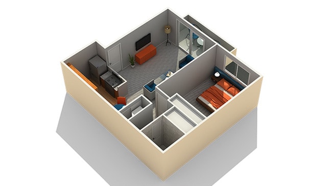 Floorplan - OceanAire Apartment Homes