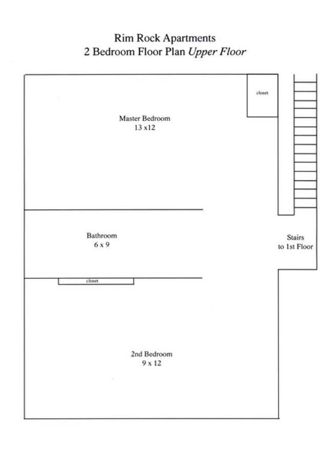 800 Sq. Ft. - Rimrock Apartments
