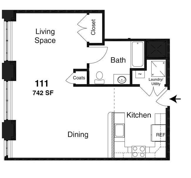 Floorplan - Turbine Lofts