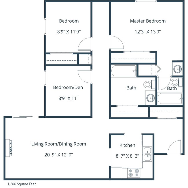 Floorplan - Crescent Park