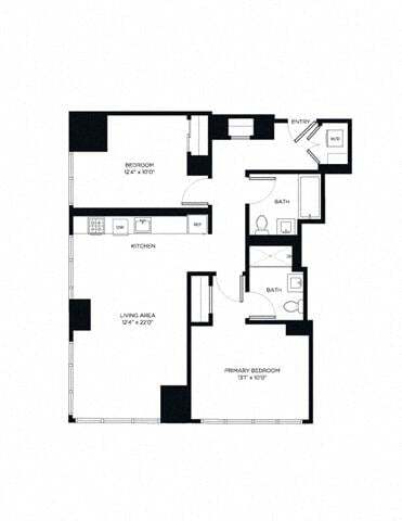 Floorplan - Third at Bankside