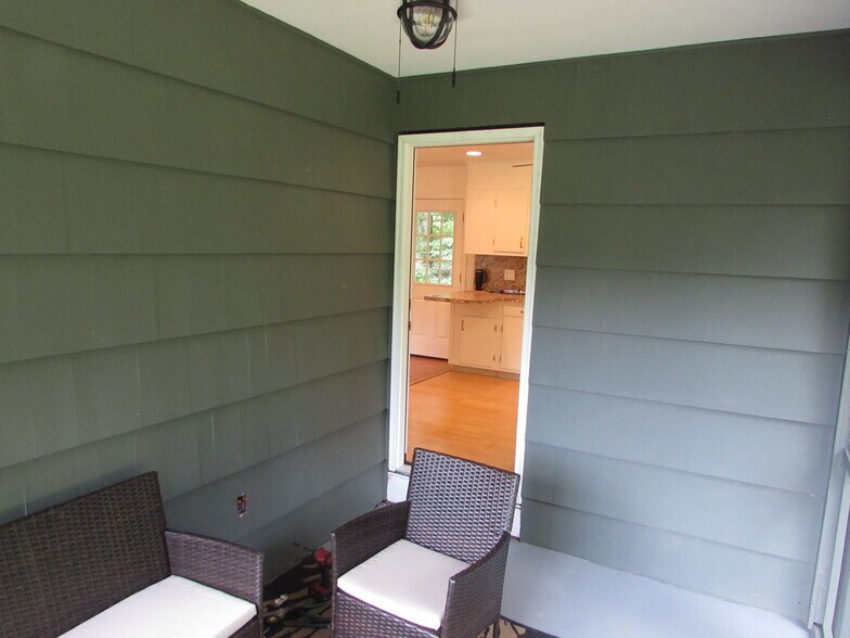 Screen Porch entry leading from kitchen - 97 Scrub Oak Rd