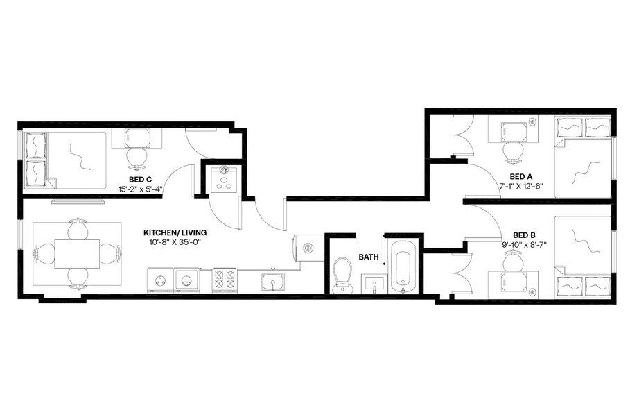 Building Photo - Room in Shared 3 bed/1 bath home