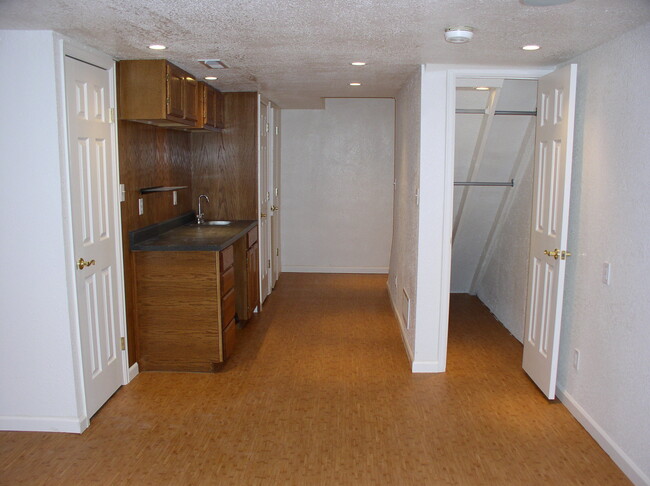 downstairs wet bar and closet - 254 Greenway Cir W