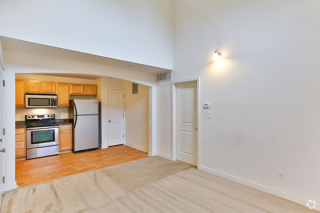 1BR,2BA - Loft - living room - Wendover Walk Apartments