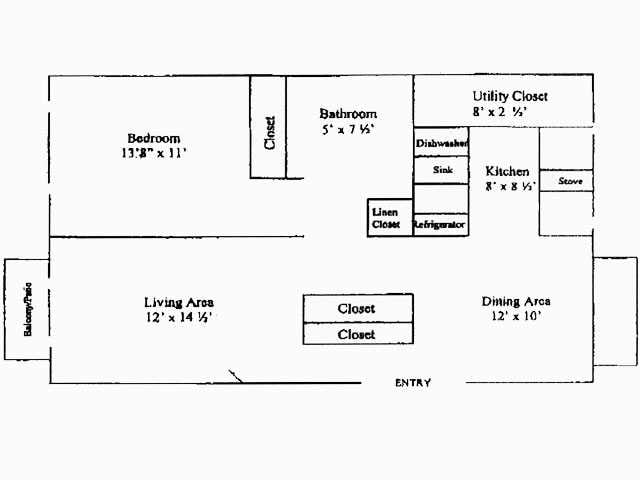 1BR/1BA - Hunter's Crossing