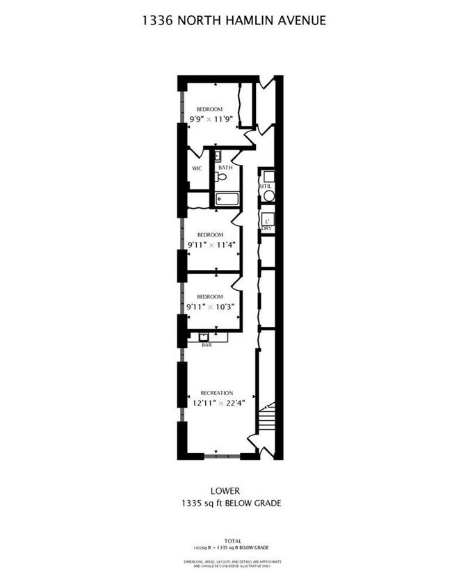 Building Photo - 1336 N Hamlin Ave