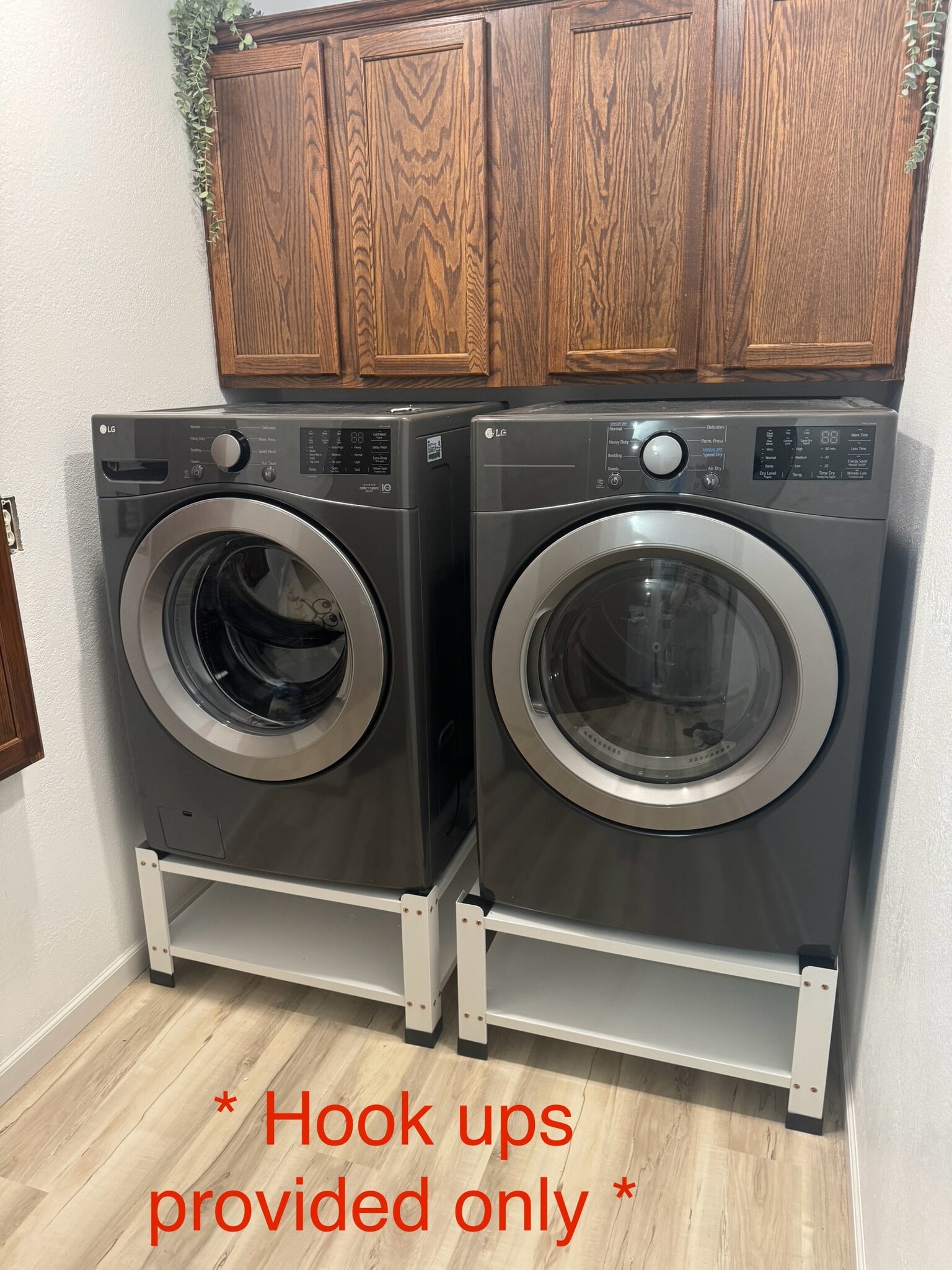 Laundry hook ups on 1st floor. - W2038 County Road WH