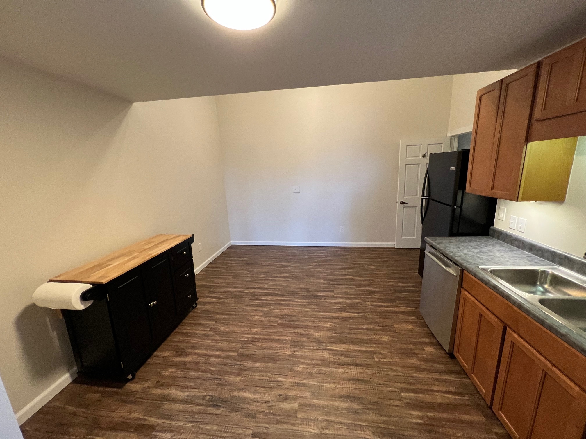 Kitchen from front Hallway - 1216 Turner St