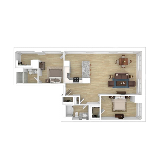 Floorplan - Residences at Mill 8 and 10 (A 55+ Senior Community)