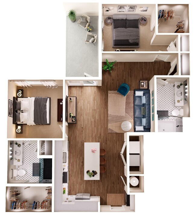 Floorplan - The Crown of Queen City