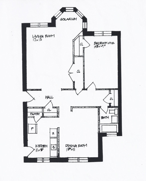 Floorplan - 2212-26 Sherman Ave.