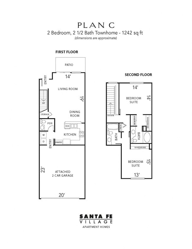 Floorplan - Santa Fe Village