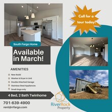 Building Photo - 4-Bedroom, 2-Bathroom Twin Home in South Fargo!
