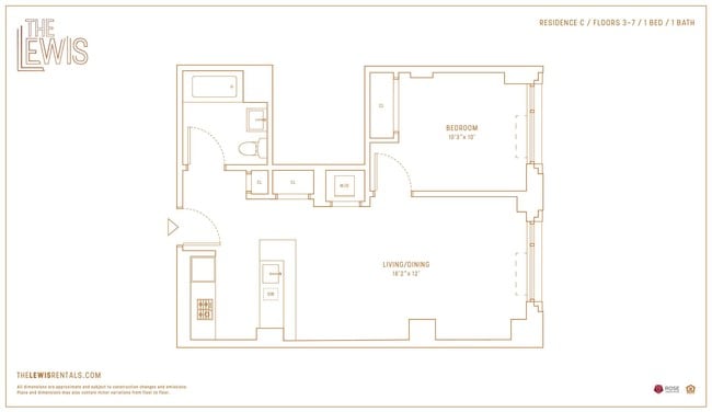 Floorplan - The Lewis