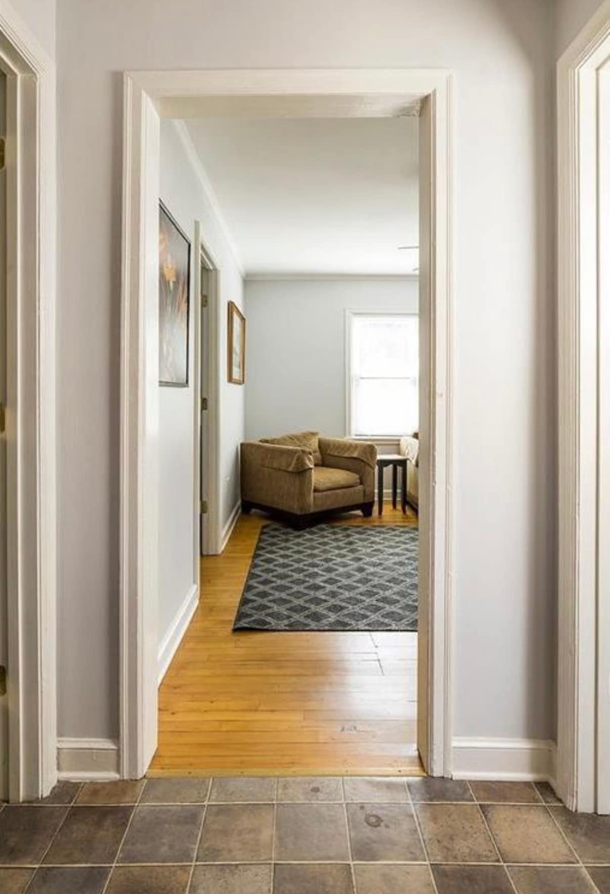 Walkway into living room - 355 Saint Clair Ave