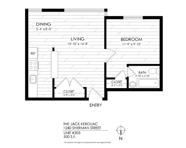 Floorplan - The Jack Kerouac