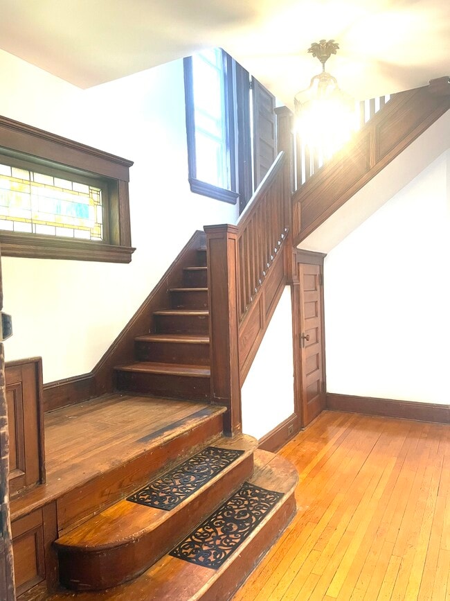 Entry -view of the closet on far right - 499 Highland Ave