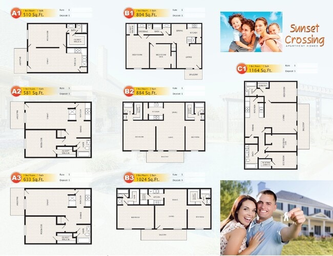 Floorplan - Sunset Crossing