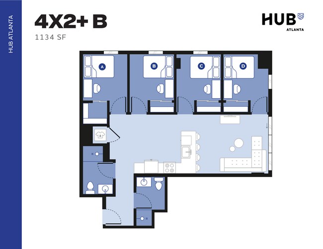 4x2 + B - Hub Atlanta